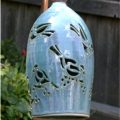 Blue Birds Garden Lamp